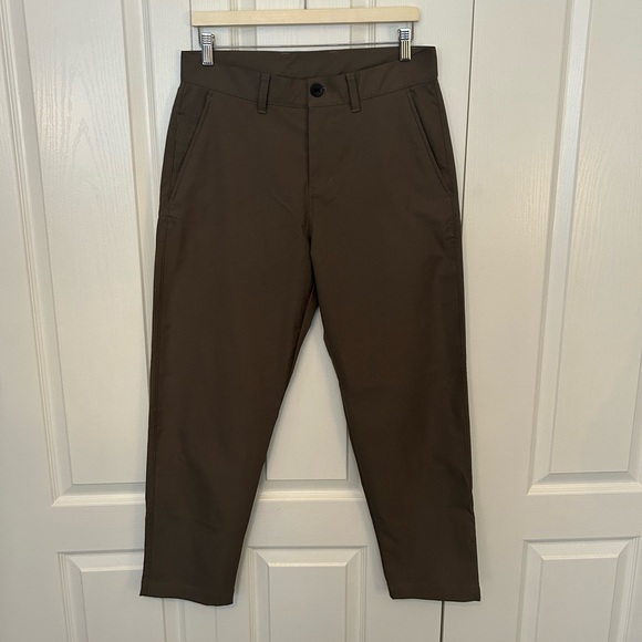 lululemon Relaxed-Tapered Twill Trouser Cropped Sz. 30 - Picture 6 of 11